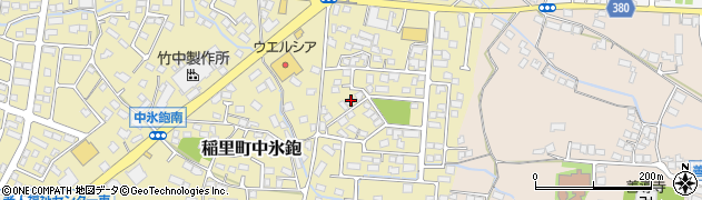 長野県長野市稲里町中氷鉋1073周辺の地図