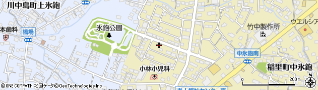 長野県長野市稲里町中氷鉋2177周辺の地図