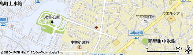 長野県長野市稲里町中氷鉋2122周辺の地図