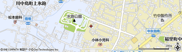 長野県長野市稲里町中氷鉋2163周辺の地図