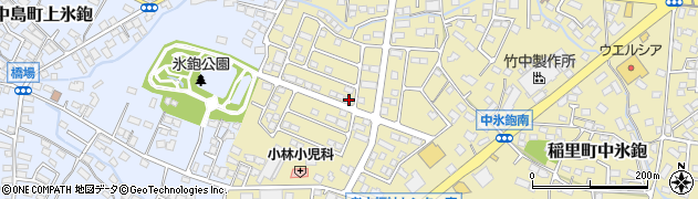 長野県長野市稲里町中氷鉋2147周辺の地図