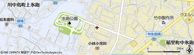 長野県長野市稲里町中氷鉋2175周辺の地図