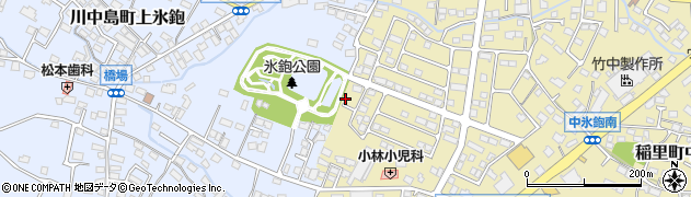長野県長野市稲里町中氷鉋2164周辺の地図