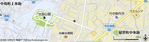 長野県長野市稲里町中氷鉋2148周辺の地図