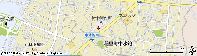 長野県長野市稲里町中氷鉋624周辺の地図