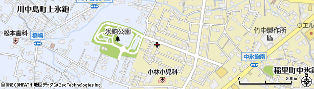 長野県長野市稲里町中氷鉋2166周辺の地図