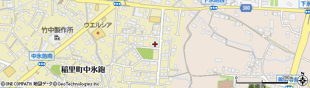 長野県長野市稲里町中氷鉋1059周辺の地図
