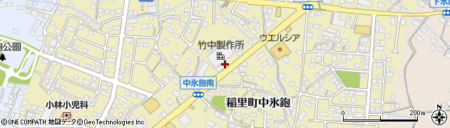 長野県長野市稲里町中氷鉋625周辺の地図