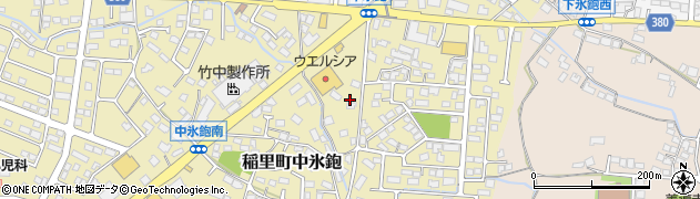長野県長野市稲里町中氷鉋970周辺の地図