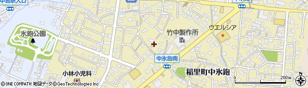 長野県長野市稲里町中氷鉋698周辺の地図