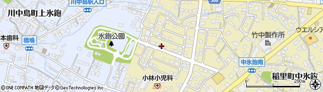 長野県長野市稲里町中氷鉋2152周辺の地図