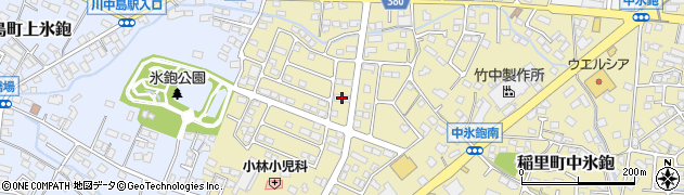長野県長野市稲里町中氷鉋2119周辺の地図