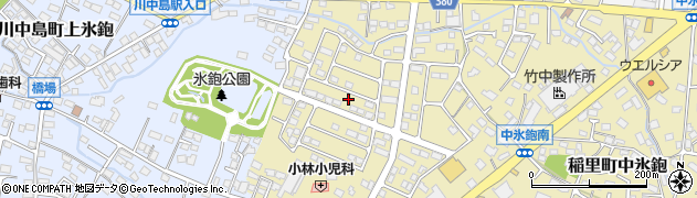 長野県長野市稲里町中氷鉋2143周辺の地図