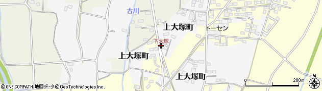 下大塚周辺の地図