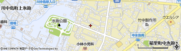 長野県長野市稲里町中氷鉋2142周辺の地図
