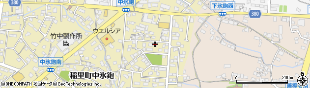 長野県長野市稲里町中氷鉋1060周辺の地図