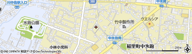 長野県長野市稲里町中氷鉋2032周辺の地図