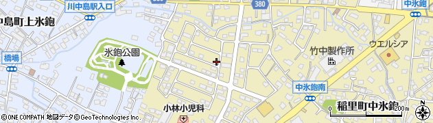 長野県長野市稲里町中氷鉋2131周辺の地図