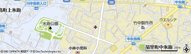 長野県長野市稲里町中氷鉋2117周辺の地図