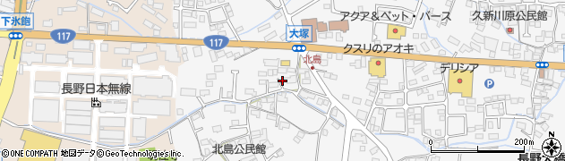 長野県長野市青木島町大塚857周辺の地図