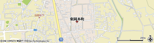 栃木県宇都宮市東岡本町周辺の地図