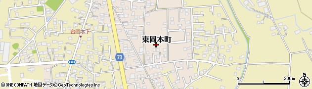 栃木県宇都宮市東岡本町周辺の地図