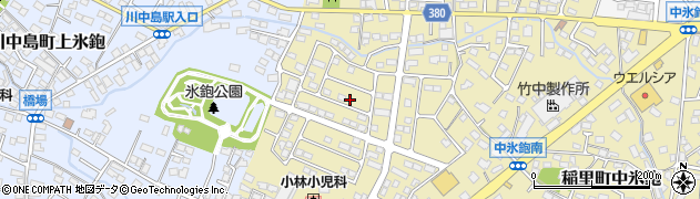 長野県長野市稲里町中氷鉋2133周辺の地図