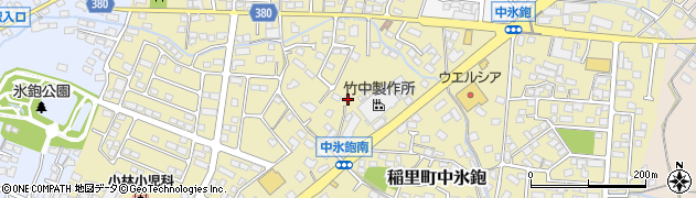 長野県長野市稲里町中氷鉋688周辺の地図