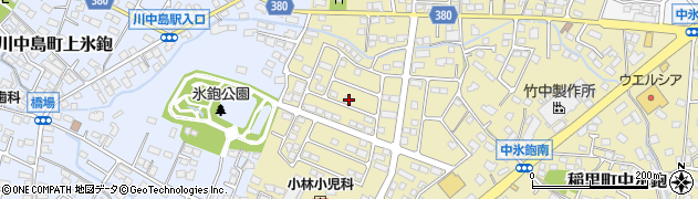長野県長野市稲里町中氷鉋2134周辺の地図