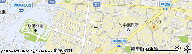 長野県長野市稲里町中氷鉋2029周辺の地図