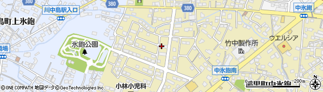 長野県長野市稲里町中氷鉋2116周辺の地図