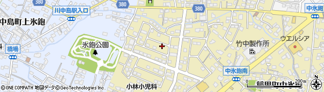 長野県長野市稲里町中氷鉋2128周辺の地図
