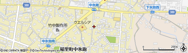 長野県長野市稲里町中氷鉋1152周辺の地図
