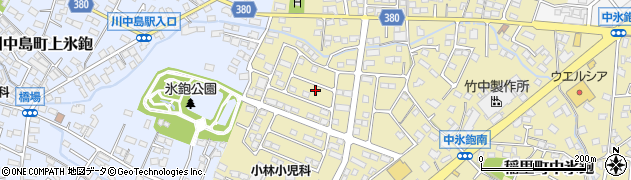 長野県長野市稲里町中氷鉋2127周辺の地図