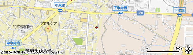 長野県長野市稲里町中氷鉋1079周辺の地図