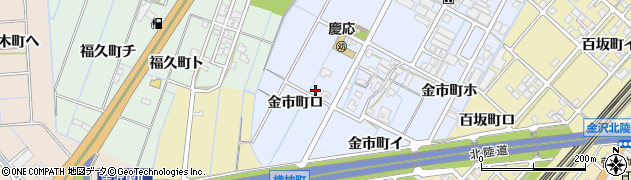 石川県金沢市金市町（ロ）周辺の地図