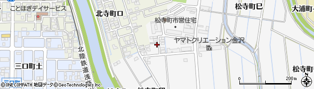 石川県金沢市松寺町卯74周辺の地図