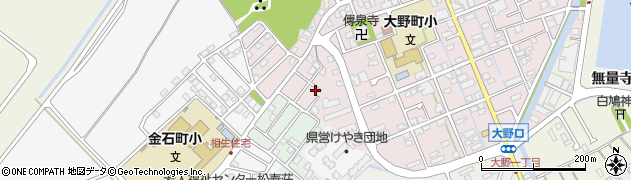 石川県金沢市大野町４丁目カ159周辺の地図
