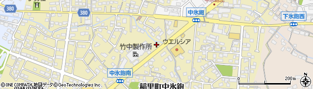 長野県長野市稲里町中氷鉋643周辺の地図