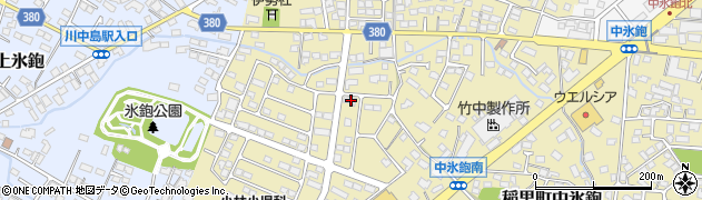 長野県長野市稲里町中氷鉋2061周辺の地図