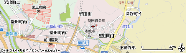 石川県金沢市堅田町ト142周辺の地図