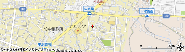 長野県長野市稲里町中氷鉋1158周辺の地図