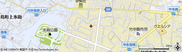長野県長野市稲里町中氷鉋2104周辺の地図
