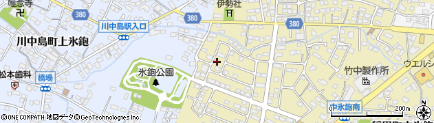 長野県長野市稲里町中氷鉋2098周辺の地図