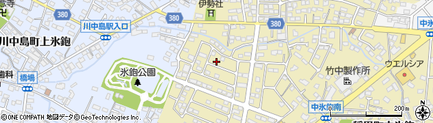 長野県長野市稲里町中氷鉋2109周辺の地図