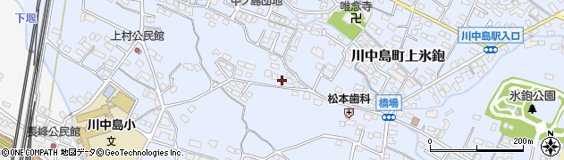 長野県長野市川中島町上氷鉋349周辺の地図
