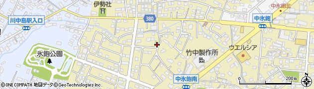 長野県長野市稲里町中氷鉋2014周辺の地図