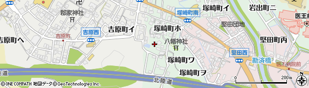 石川県金沢市塚崎町ホ179周辺の地図