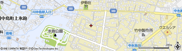 長野県長野市稲里町中氷鉋2102周辺の地図