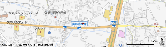長野県長野市青木島町大塚1018周辺の地図